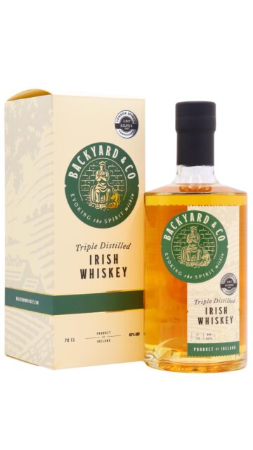 Backyard & Co - Triple Distilled Single Grain Irish 3 year old Whiskey