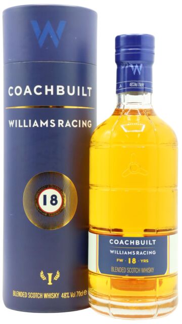 Coachbuilt - FW18 Williams Racing Edition Blended Scotch 18 year old Whisky (Jenson Button)
