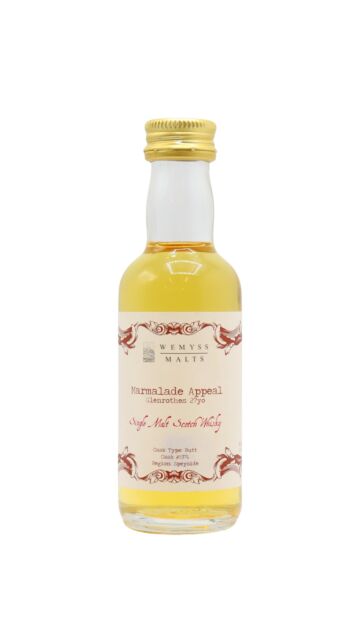 Glenrothes - Wemyss Malts - Marmalade Appeal 27 year old Whisky Miniature