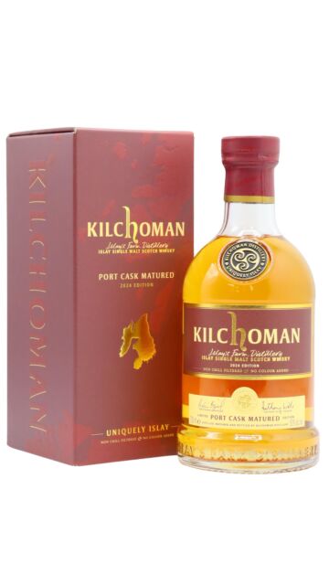 Kilchoman - Port Cask Matured 2024 Limited Edition Islay Single Malt Scotch Whisky