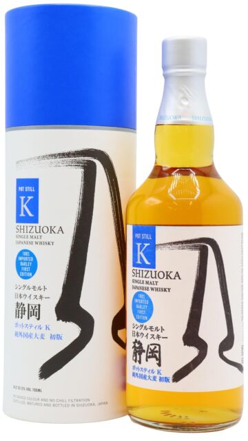 Shizuoka - 1st Edition - Pot Still K 100% Imported Barley Whisky