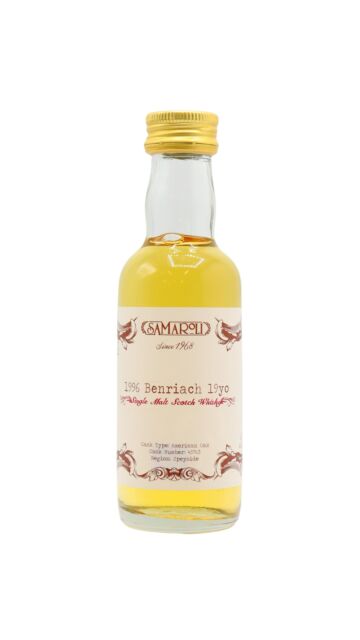 Benriach - Samaroli - Single Cask #45763 1996 19 year old Whisky Miniature