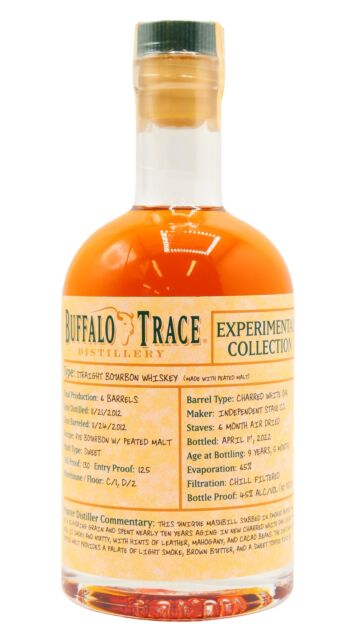 Buffalo Trace - Experimental Collection - Peated Malt 2012 9 year old Whiskey