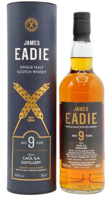 Caol Ila - James Eadie Single Palo Cortado Cask #378486 2015 9 year old Whisky