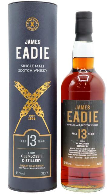 Glenlossie - James Eadie Single Oloroso Sherry Cask #378491 2011 13 year old Whisky