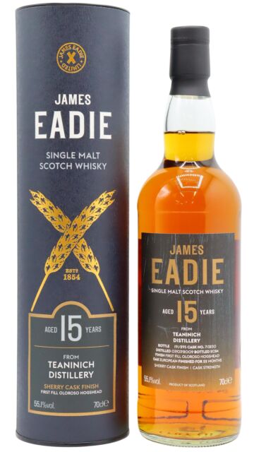 Teaninich - James Eadie Single Oloroso Sherry Cask #713230 2009 15 year old Whisky