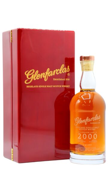 Glenfarclas - Millennium Decanter Limited Edition Highland Single Malt Scotch 2000 24 year old Whisky