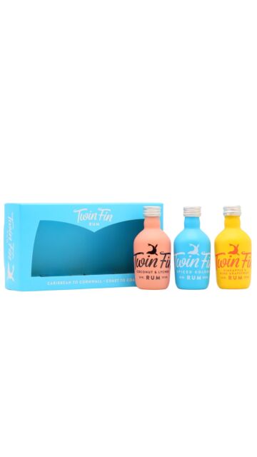 Twin Fin - Cornish Rum Miniature Gift Pack