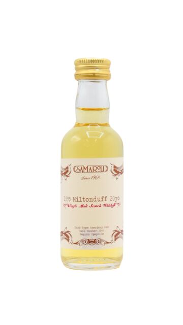 Miltonduff - Samaroli - Single Cask #2848  1995 20 year old Whisky Miniature
