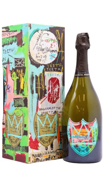 Dom Perignon - Tribute To Jean-Michel Basquiat - Blue Special Edition Vintage 2015 Champagne