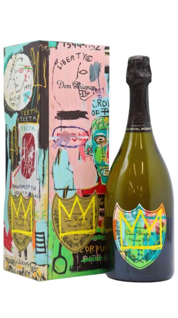 Dom Perignon - Tribute To Jean-Michel Basquiat - Yellow Special Edition Vintage 2015 Champagne