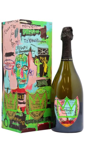 Dom Perignon - Tribute To Jean-Michel Basquiat - Green Special Edition Vintage 2015 Champagne