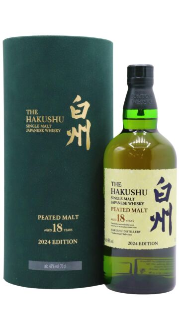 Hakushu - Tsukuriwake Cask Collection 2024 - Peated Malt Single Malt Japanese 18 year old Whisky
