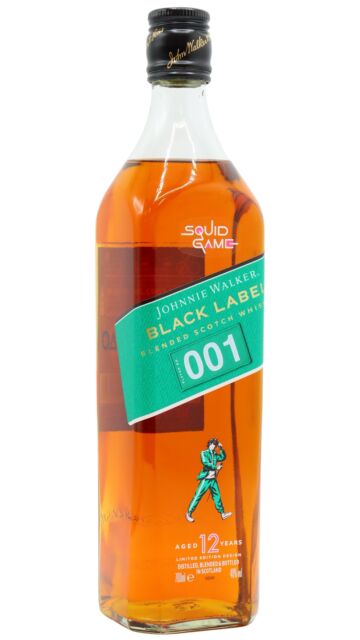 Johnnie Walker - Black Label Squid Game Limited Edition Blended Scotch 12 year old Whisky