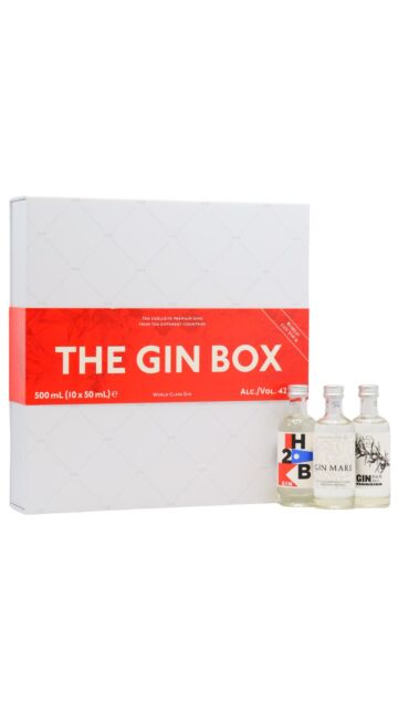 The Gin Box - World Tour Gin Tasting Set