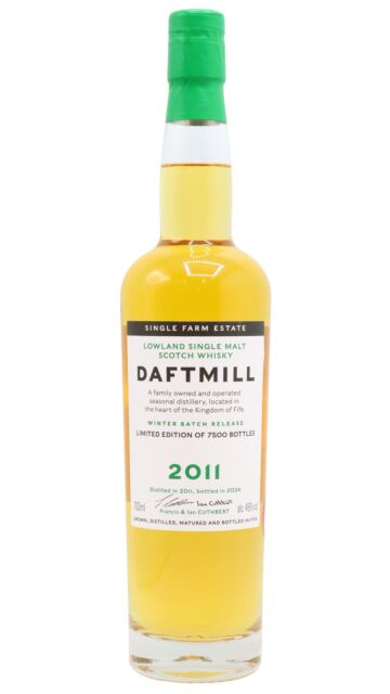 Daftmill - Winter Batch 2024 Release Single Malt Scotch 2011 12 year old Whisky