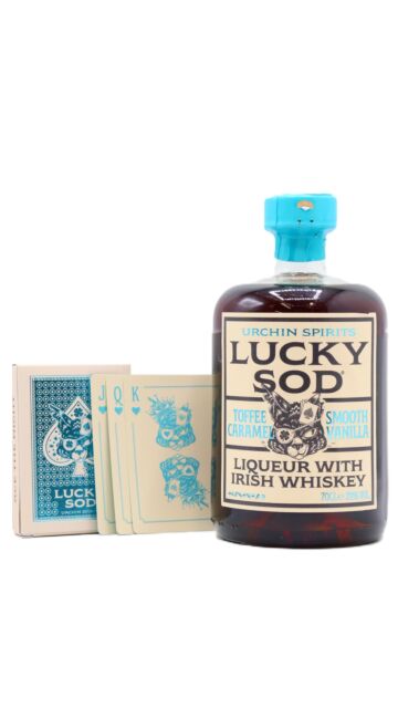 Lucky Sod - Irish Whiskey Liqueur (Includes Playing Cards)