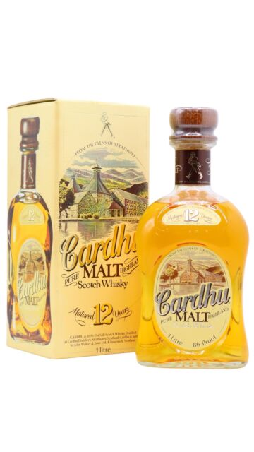 Cardhu - Single Malt Scotch 12 year old Whisky (1 Litre)