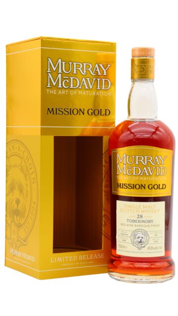 Tobermory - Murray McDavid Mission Gold Series Red Wine Barrique Finish 1995 28 year old Whisky