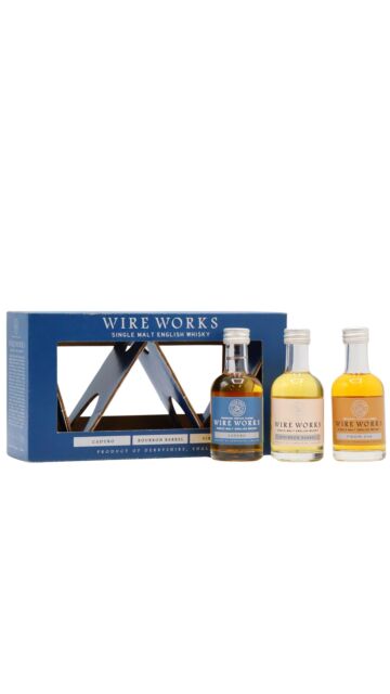 White Peak - Wire Works - English Single Malt Whisky Miniature Gift Pack