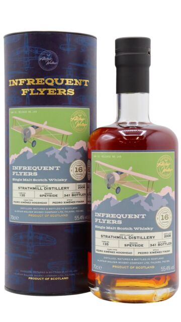 Strathmill - Infrequent Flyers Single Pedro Ximenez Cask #135 2008 16 year old Whisky