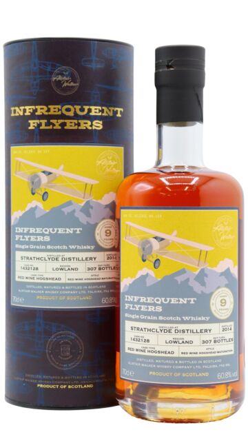 Strathclyde - Infrequent Flyers Single Wine Cask #1432128 2014 9 year old Whisky