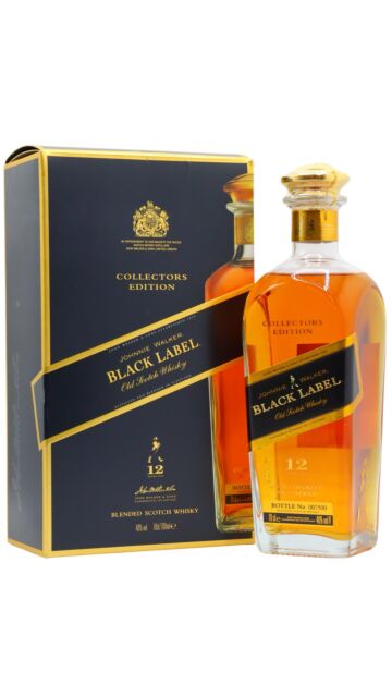 Johnnie Walker - Black Label Collectors Edition Blended Scotch 12 year old Whisky