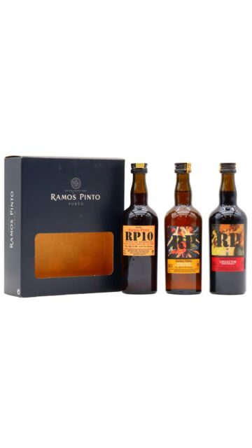 Ramos Pinto - White Reserva, Ruby Reserve & Tawny Port Miniature Gift Pack