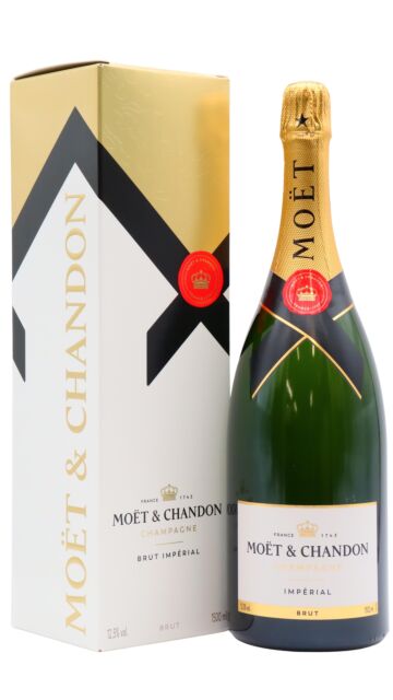 Moet & Chandon - Brut Imperial Champagne (Gift Box) (1.5 Litre Magnum)