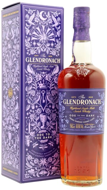 Glendronach - Masters Anthology Collection - Ode To The Dark Single Malt Scotch Whisky