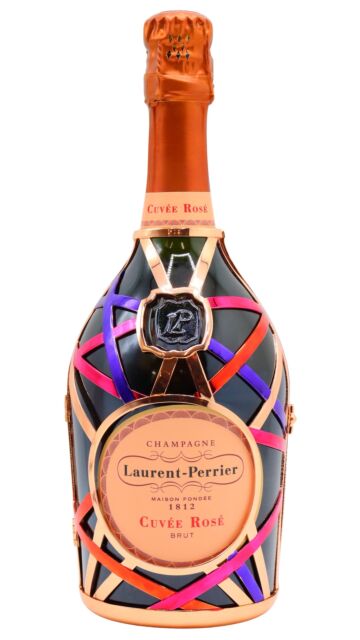 Laurent Perrier - Cuvee Rose Limited Edition Ribbon Robe Champagne