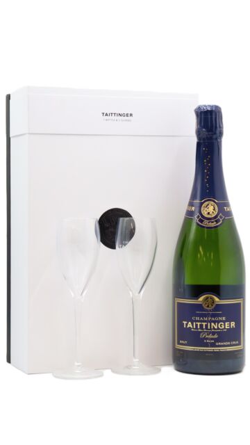 Taittinger - Prelude Grands Crus NV Champagne Glass Pack