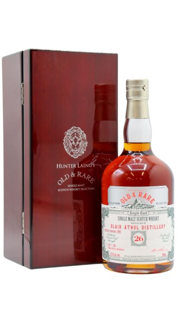 Blair Athol - Hunter Laing's Old & Rare Single Cask Single Malt Scotch 1997 26 year old Whisky