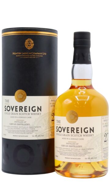 Girvan - The Sovereign Single Cask #20242 1997 27 year old Whisky