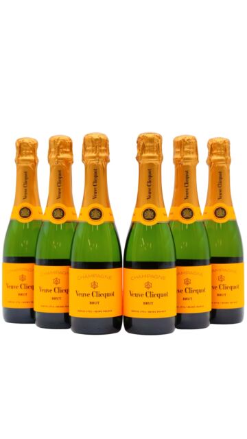 Veuve Clicquot - Yellow Label Brut Champagne (6 x 37.5cl)