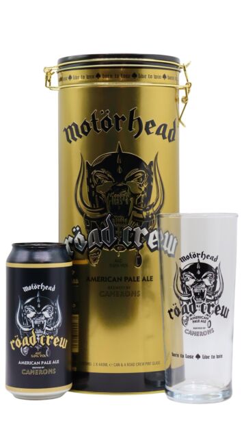 Motorhead - Road Crew American Pale Ale Gold Edition Beer Gift Pack