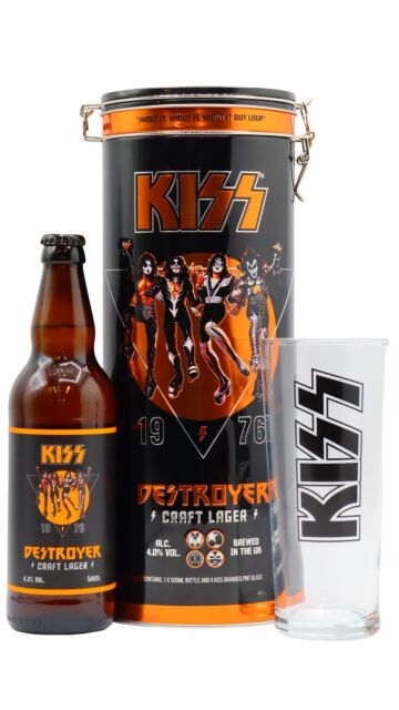 KISS - Destroyer Craft Lager Beer Gift Pack