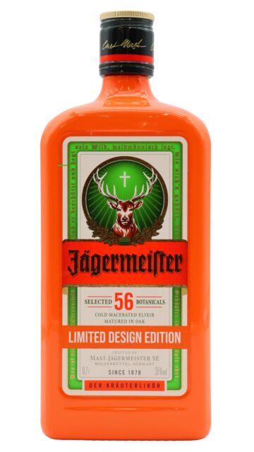 Jagermeister - Pantone - Culture Orange Edition Herbal Liqueur