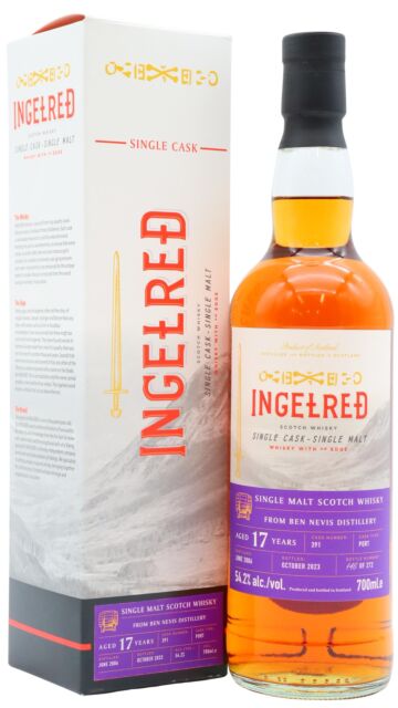Ben Nevis - Ingelred Single Cask #391 2006 17 year old Whisky