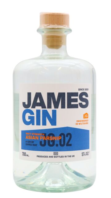 James Gin - Asian Parsnip Navy Strength Gin (James May)