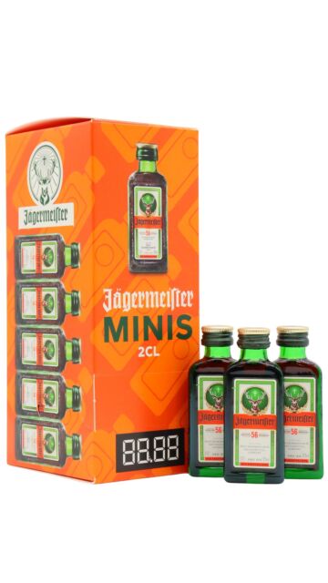 Jagermeister - Herbal Liqueur Miniatures (12 x 2cl)