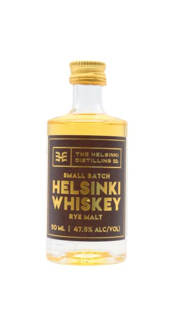 Helsinki Distilling Company - Rye Malt - Finnish Whiskey Miniature