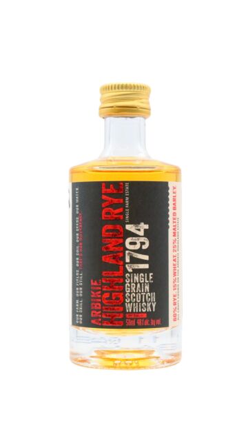 Arbikie - 1794 - Highland Rye Single Grain Scotch Whisky Miniature