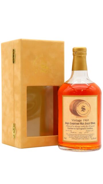 Springbank - Signatory Vintage Single Malt Scotch 1969 26 year old Whisky