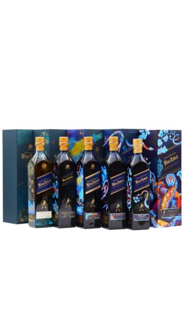 Johnnie Walker - Blue Label - Lunar New Year Bottle Collection Whisky Bundle