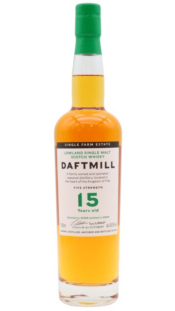 Daftmill - Fife Strength 2024 Release Single Malt Scotch 2009 15 year old Whisky