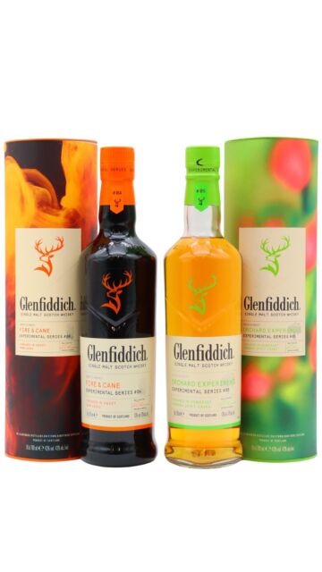 Glenfiddich - Experimental Series - Orchard Experiment & Fire & Cane Whisky Bundle