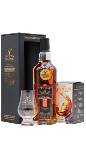 The Macallan - Speymalt - Single Sherry Cask #22606616 2004 20 year old Whisky (Includes Glencairn Glass)