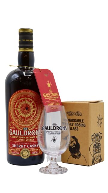 The Gauldrons - Sherry Cask Edition Campbeltown Blended Malt Scotch Whisky (Includes Tasting Glass)