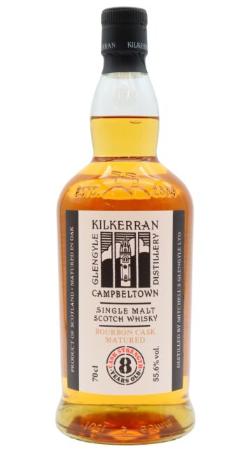 Kilkerran - Cask Strength 2025 Release Bourbon Cask Matured Single Malt Scotch 8 year old Whisky